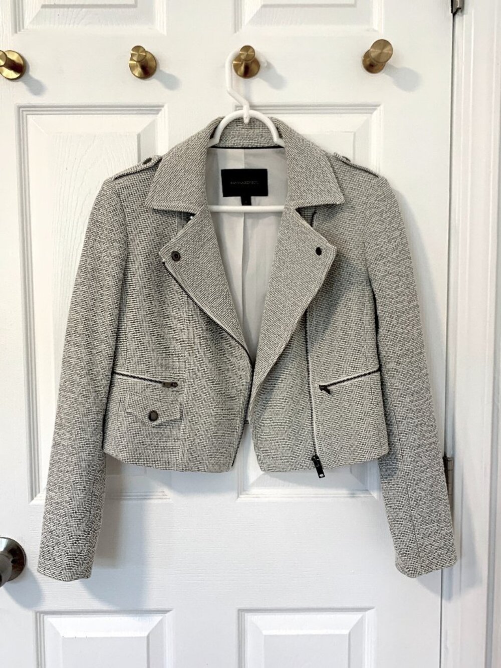 Banana Republic Textured Moto Jacket 2P